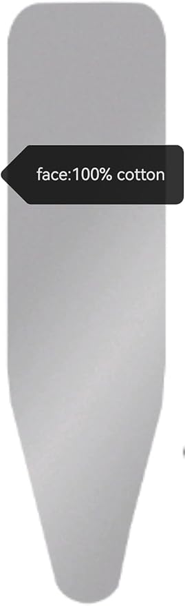 Moderate Use Ironing Board Cover With Pad Silver Silicone Coating