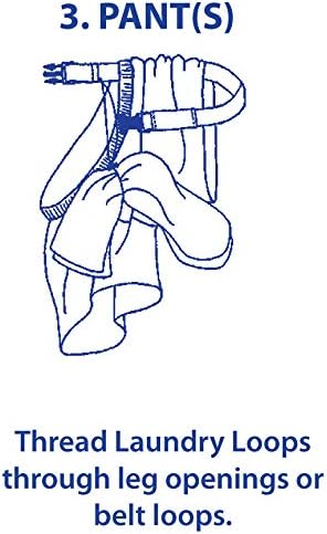 Laundry Loop with Sock Snare, Premium Neon Yellow Laundering Strap