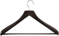 Honey Can Do Curved Ebony Suit Hangers, 2 Pack HNG-09051 Black