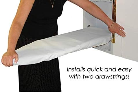 Iron-A-Way/Handi-Press Ironing Board Replacement Cover and Pad, Cool Grey