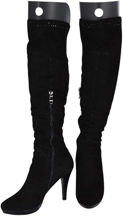 2 Pairs 18 Inch Boot Shaper Form Inserts Breathable Boots Tall Support Shoe Tree Stands Holder for Women and Men