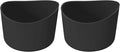 uxcell Protective Silicone Boot Sleeve, Water Bottle Bottom Silicone Anti-Slip Sleeve Covers, Irregular Shape Cup Accessories