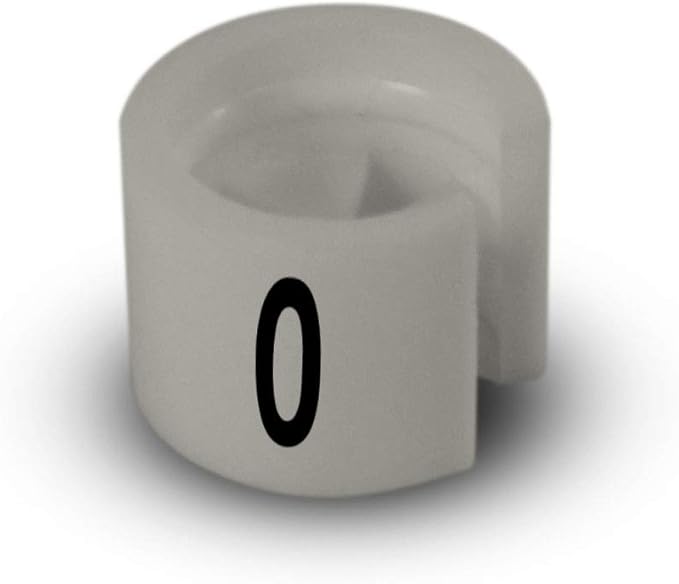 Printed Colored Hanger Size Markers - 100pcs/bag (0)
