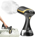 Mini plancha de vapor para Ropa, facil uso y manejo, portatil (BLACK)