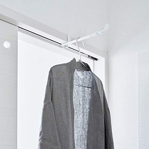 Yamazaki 4930 Laundry Indoor Drying Hanger, White, Approx. W 0.8 x D 9.4 x H 1.6 inches (2 x 24 x 4.2 cm), Tower Hook, Hanger, Clothes Dryer, Indoor Hanger