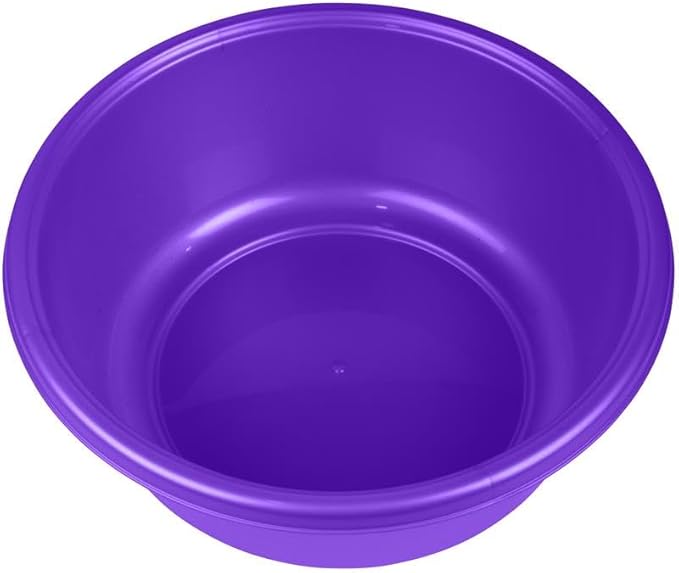Ybm Home Round Plastic Wash Basin (1148 11.25", Purple)