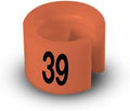Printed Colored Hanger Size Markers - 100pcs/bag (39)