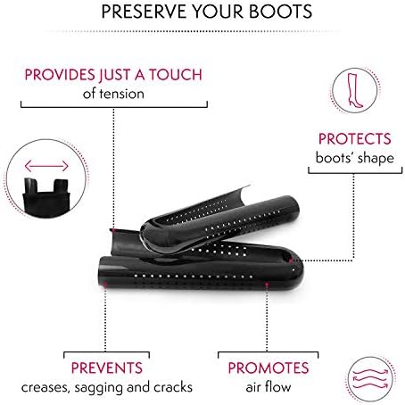 Bag-a-Vie Tall Boot Shapers For Women - Easy Glide Boot Stand-Up Inserts