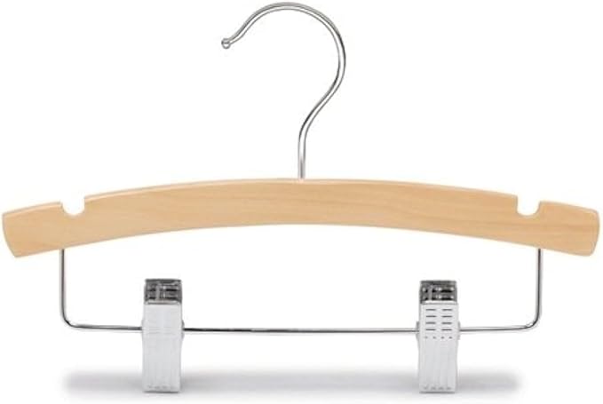 Only Hangers 10" Baby/Infant Combination Hanger (Pack of 10)