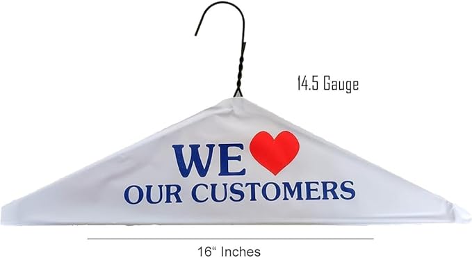 Royal Dry Clean Cape Hangers, Bulk 16" Caped Clothing Hangers, Gold, Heavy Duty, 25 Count