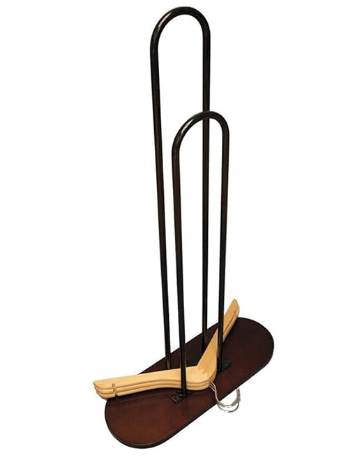 NAHANCO 101M-WD Deluxe Wood Hanger Stackers, Mahogany, Pack of 1