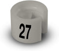 Printed Colored Hanger Size Markers - 100pcs/bag (27)