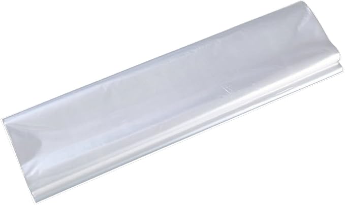 Pack of 50 Garment Bag,Transparent Suit Bag,Clothing Cover,Gown and Dress Storage Bag (60 × 90 cm)