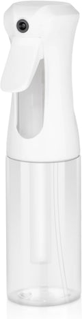 Continuous Spray Bottle for Hair, 1Pack White 6.8oz Mister Spray Bottle, Hair Spray Bottles for Hairstyling, Cleaning, Plants, Pets, Salons & More