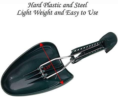 WAJJ 10 Pairs Plastic Shoe Tree Stretcher Shaper for Men Adjustable Length Shoes Boot Holder Shaper Support with A Travel Shoe Bag(Green Men)