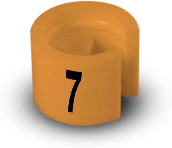 Printed Colored Hanger Size Markers - 100pcs/bag (7)
