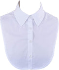 YAKEF Lady Half-Shirt Blouse Detachable Lace Chiffon Fake Collars Dicky Collar Faux Collar