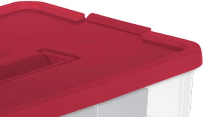 Sterilite 24 Compartment Stack & Carry Christmas Ornament Storage Box | 14276604