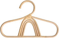 Rainbow Rattan Baby Clothes Hanger Compact Kids Organizer for Infant Clothing Nursery Closet Storage