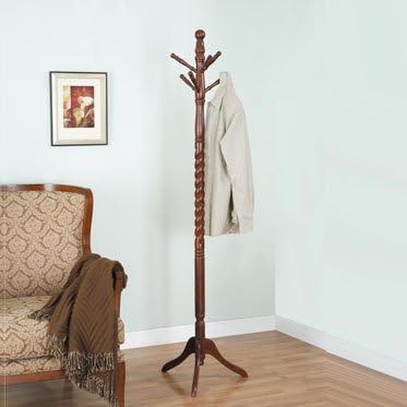 "Heirloom Cherry" Twist Coat Rack