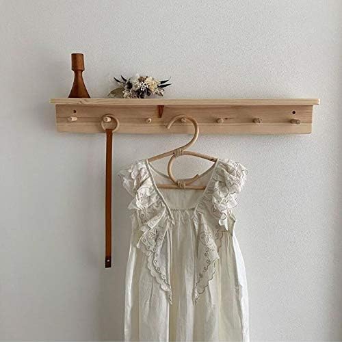 4Pcs Rattan Hanger Nordic Style Kids Garments Organizer Children Hanger Kids Hangers for