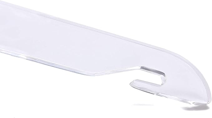 HomeCube USA Clear Acrylic Clothes Hangers with Gold Hooks – Heavy Duty Lucite Design, Elegant & Sturdy for Sweaters, Suits, Jackets, Shirts, Dresses & Boutique Use (10, Large 17")