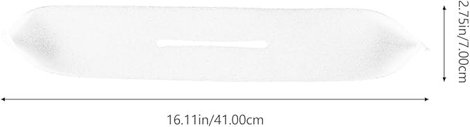 Cabilock Anti-Skid Sponge Hanger Covers 16 Inch Protector Pads for Clothes Preventing Slips and Dust in Closet Home Dorm or Clothing Store