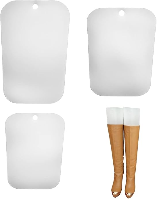 6 Pairs Boot Shaper Form Inserts Support Shape Shoe Tree Tall Short Boot Shaper Support for Women and Men