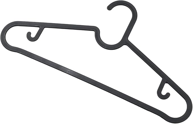 IKEA SPRUTTIG Hanger - Flexible Sturdy Plastic - Perfect for Kids and Toddlers Clothing Wardrobe 7.5 width X 15.25 length (20)