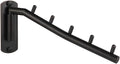 JQK Folding Clothes Hanger Rack, Stainless Steel Swing Arm Hook Holder, Clothing Hanging System Drying Closet Storage Organizer Oil Rubbed Bronze Wall Mount, SHR100-ORB