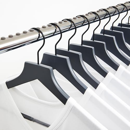 Roomedys® Spacing Tape for Hangers, Spacer, Clothes Divider, Closet Organizer, Perfectly Spaces Hangers & Clothing for Adults, Teens & Kids, Customizable - Smokey Grey - 6ft to Organize 102 Items