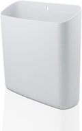 Picowe Magnetic Laundry Storage, Large Lint Holder Bin, Space-Saving Trash Container Hanging on Dryer, Washer or Wall Mount (Gray White)