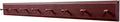 Sawdust City Wall Coat Rack with Pegs - 4' long (Old Burgundy)