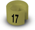 Printed Colored Hanger Size Markers - 100pcs/bag (17)