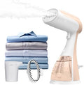 Hand Held Garment Steamer for Clothes - 1350W Handheld Clothes Steamer with 300ML Water Tank, 15S Fast Heat-Resistant Steam Iron Remove Wrinkles for All Fabrics, Suit for Home/Office/Travel