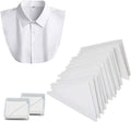 120pcs Thickened PVC Collar Anti-Warping Edge Shaper - Collar Extenders, No Curl Collar Shirt Collar Stays for Collar Stays