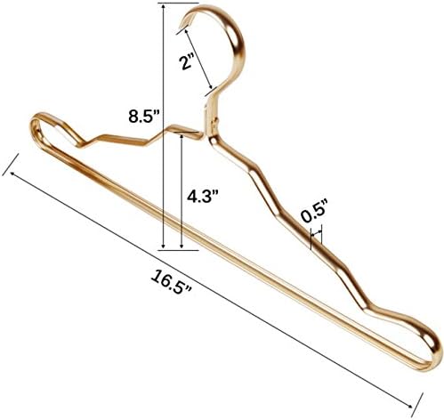 Pack of 10 Stylish Aluminum Metal Coat Suit Clothes Hangers(Sliver)
