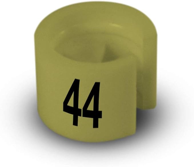 Printed Colored Hanger Size Markers - 100pcs/bag (44)