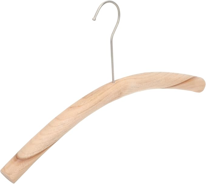 ABOOFAN 3pcs Wooden Hanger Coat Hangers Simple Clothes Wood Suit s Driftwood Hotel Clothes Birch Logs for Decoration Multi Scarf Rack Skirt