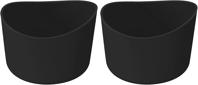 uxcell Protective Silicone Boot Sleeve, Water Bottle Bottom Silicone Anti-Slip Sleeve Covers, Irregular Shape Cup Accessories