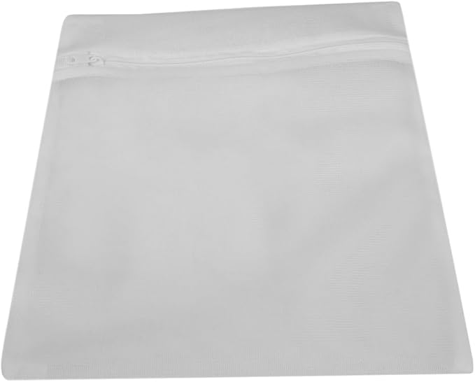 Sunbeam 3 Piece Micro Mesh Delicate Laundry Wash Bag, White