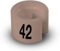 Printed Colored Hanger Size Markers - 100pcs/bag (42)