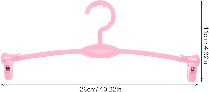 15pcs Plastic Clips Underwear Trousers Simplicity Shop Drying Clothes Pants Coat with Practical Bra Rack Dresses Panties Skirt Laundry Home Hangers for Support Holder Pink