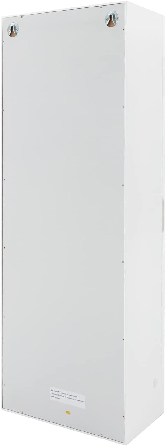 Wall Mounted Ironing Board Cabinet with Mirror, Built in Garment Ironing Surface Ironing Board with Foldable Storage Cabinet for Home Apartment Small Spaces (Style2)