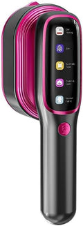Travel Steamer for Clothes Portable: 2-in-1 Mini Handheld Garment Steamer Iron - 15s Heat Up & 5 Adjustable Steam - Large Ceramic Panel - 110-120V Upgraded Light Pink