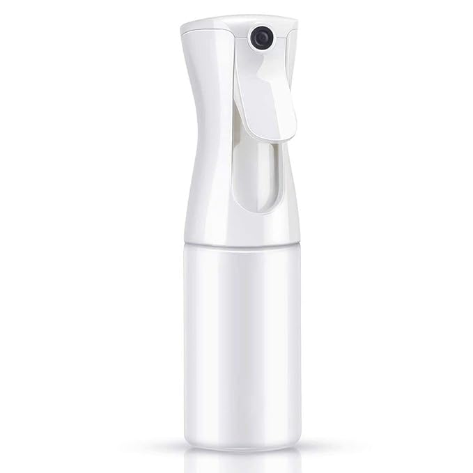 Ultra Fine - Durable - Empty Continuous Spray Bottle - Water Mister For Hairstyling, Plants, Cleaning, Cooking, Misting & Skin Care (5oz)