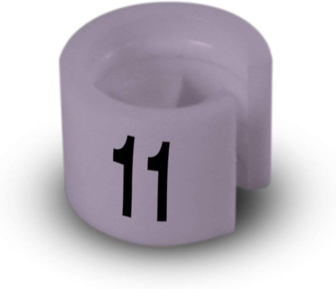 Printed Colored Hanger Size Markers - 100pcs/bag (11)