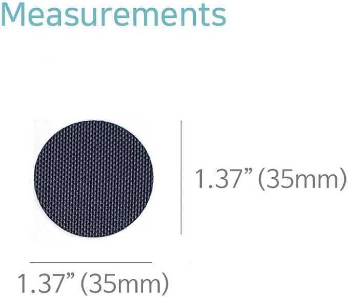 Circle Shape Shoe Hole Prevention Repair Patches/Inserts for 12 Holes (Dark Grey)