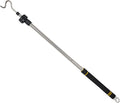 Clothes Hanger Reaching Hook Telescopic Adjustment clothes hook pole Light and can Extend from 37" to 65" with 4.7 "Hook and Sponge Handle.