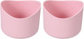 uxcell Protective Silicone Boot Sleeve, Water Bottle Bottom Silicone Anti-Slip Sleeve Covers, Irregular Shape Cup Accessories